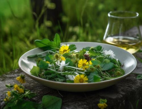 Waidmanns Wildkräutersalat-Rezept